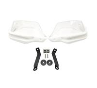 Protectores Manos Moto Extensión De Guardamanos para NX400 NX 400 NX500 NX500 2023 2024-Kit De Protector De Mano Accesorios De Cubierta De Viento For Manillar Guardamanos CYPMDW(White Clear Set)