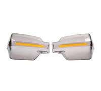 Protectores Manos Motocicleta, Freno, Protector Viento, Mano para PCX125 150 160, Manillar Todo El Año, Agarre A Prueba Protector Parabrisas(Clear Titanium)