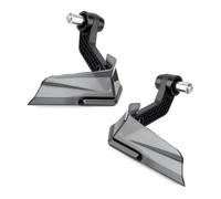 Protectores Manos Motocicleta Negro Universal Motocicleta Chopper Scooter Mango Protector Motor Parabrisas Guardamanos Prueba Viento 22mm 1 Par