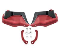 Protectores Manos Motocicleta para BMW R 1200 GS para ADV R1200GS LC R1250GS para F 800 para Adventure S1000XR Juego Completo Protector De Manos Parabrisas Paramanos(Red Black Set)