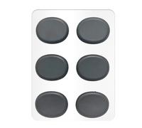 Protectores multiusos de parches de tambor amortiguadores de tambor almohadillas de silicona superficies fáciles de limpiar y almohadilla amortiguadora de reducción de ruido