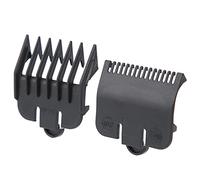 Protectores para Cortadora de Cabello, 2 Piezas, 1,5 Mm y 4,5 Mm, Peines Guía para Cortadora de Cabello Profesional para Peines Protectores de Cabello de Repuesto (Negro)
