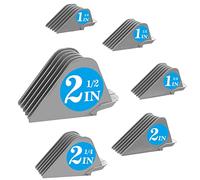 Protectores para cortadora de pelo Wahl de 10, 12, 14, 16, 18, 20, 6 unidades, accesorios extralargos de 2.5 pulgadas, guías universales de 2.5 pulgadas, 2.25 pulgadas, 2.25 pulgadas, 1.75 pulgadas