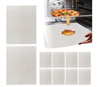 Protectores para Horno | 10 Piezas Accesorios de Repostería Resistente al Calor y Antiadherente - Protectores Reutilizables para Horno,Para Fiestas en Patio, Parrilla, BBQ, Cocinar Pan y Pizza