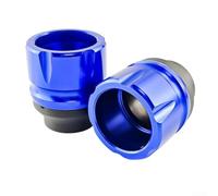 Protectores para horquilla para moto 2 Piezas Aleación Aluminio Plata(blue) | Protección para horquilla, anti-colisión, 2 piezas, material , ajuste sin mods