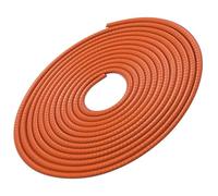 Protectores para los bordes de las puertas, moldur Car Door Edge Guards No Glue 16ft U Type Rubber Trim For Cars Multicolor Multi Sizes(Orange,7x10mm Grip 0.8~2.5mm)
