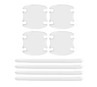 Protectores para Manilla de Coche,8 Piezas, Transparente Adhesivo Películas Protectoras para Manijas de Coche, para la Protección de Arañazos en la Pintura del Automóvil,para la mayoría de Las manijas