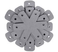 Protectores para ollas, juego de 12 y 4 tamaños diferentes, almohadillas separadoras de cacerolas grises más grandes y gruesas, protectores para apilar y proteger tus utensilios de cocina
