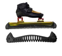 Protectores para Patines De Hielo - 1 Par De Protección Elástica Suave Y Ligera,Soakers para Patines Artísticos,para Niños Jóvenes Adultos Invierno Nieve Entrenamiento Interior Exterior