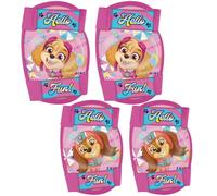 Protectores para Rodillas y Codos para Bicicleta, Patinete y Patines (Paw Patrol Skye Liberty)