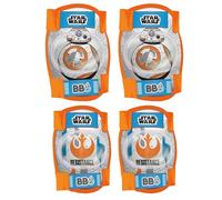 Protectores para Rodillas y Codos para Bicicleta, Patinete y Patines (Star Wars BB8)