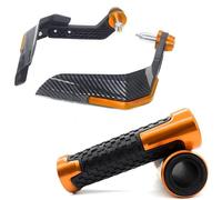 Protectores Protectores Manos Y Parabrisas Motocicleta para KYMCO Downtown 125 200 250 300/i 350i K-xct 300 Xciting 400/i Todos Los Años Puños Protector Manos Parabrisas Motocicleta(Color4)