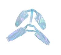 Protectores reflectantes para patas de perro con bandas elásticas delanteras y traseras, resistentes al agua, coderas protectoras para perros