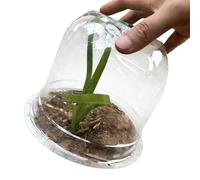 Protectores Rígidos Para Plantas De Jardín: Campana De Protección Contra Congelación De ABS Transparente, Mini Cúpula Cubierta Contra Heladas, Tapa Protectora Individual Para Plántulas, Refug