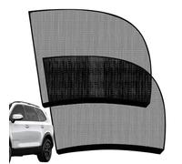 Protectores solares para ventanas de coche - Cortinas transpirables con protección contra los rayos ultravioleta - Cortinas de Privacidad para Ventanillas - Para viajes con niños, siesta, dormir, lact