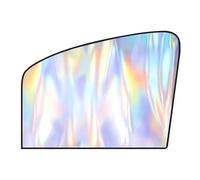 Protectores Solares Para Ventanas Laterales De Coche,Película Protectora Colorida Para Vehículos | Película Colorida Magnética Para Ventanilla Del Conductor - Para Dormir, Conducir Y Viajar En SUV, Ca