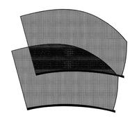 Protectores Solares para Ventanillas de Coche | Cortinas transpirables con protección contra los rayos ultravioleta - Cortinas de Privacidad para Ventanillas | para niños viajes camping dormir lactanc