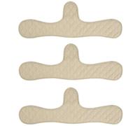 Protectores suaves y transpirables para axilas, capa de absorción de sudor para ropa ajustada, gestión del calor, forro de brasier para piel sensible, caqui, D