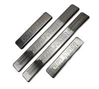 Protectores Umbral Puerta para Mitsubishi Outlander 2013-2021, Pegatinas Etiquetas de Protección Umbral Puerta Estribos Coche,Short*2+Long*2