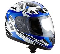 protectWEAR Casco de moto para niños azul SA03-BL - S