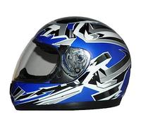protectWEAR Casco de moto para niños azul SA03-BL - XS