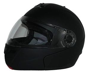 Protectwear H910-MT-S -Casco de Moto integral Flip-Up, color amarillo brillante
