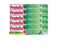 Protefix Protefix - Crema adhesiva de aloe vera extrafuerte con fuerza húmeda, 40 ml, 5 unidades