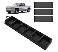 Protege el Volante Almacenamiento Debajo del Asiento para camión Apto para Ford F150 SuperCrew Cab 2015-2025 y F250 F350 F450 F550 Crew 2017-2025 Organizador de Accesorios Almacenamiento Banco Bolsa