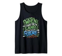 Protege La Tierra Y Da Forma Al Futuro Camiseta sin Mangas