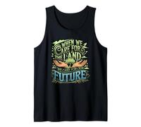 Protege La Tierra Y Da Forma Al Futuro Camiseta sin Mangas