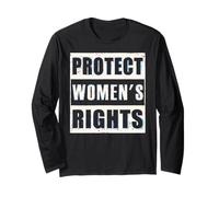 Protege Los Derechos De Las Mujeres Camiseta Pro Choice Manga Larga