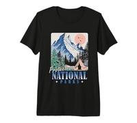Protege Nuestros Parques Nacionales, diseño Retro Vintage Camiseta Premium