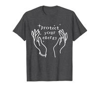 Protege tu energía Camiseta, Hombre, Jaspeado Oscuro, 4XL