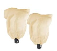 Protege tus palmeras grandes con estas 2 fundas de forro polar de invierno para defensa contra heladas (1,2 m x 1,8 m)