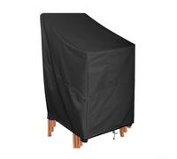 Protege tus sillas de jardín con una funda de tela Oxford 210D impermeable a prueba de polvo (L)