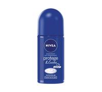 NIVEA Protect & Care Roll-on en pack de 6 (6 x 50 ml), desodorante antitranspirante con el aroma de NIVEA Creme, desodorante roll on con 0% alcohol