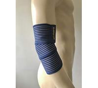 Protege y sujeción del brazo: compresión y compresión - Fútbol, Rugby, Balonmano, Voleibol, Baloncesto, Tenis, Running, Bicicleta, Atletismo, Danza, Deportes de Lucha - (Azul Marino)