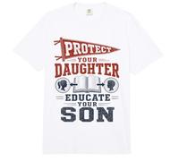 Proteger a la Hija Educar al Hijo Feminismo Comfort Colors Adult Heavyweight T-Shirt