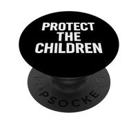 Proteger a los niños - Guardianes de protección de la Seguridad Infantil PopSockets PopGrip Adhesivo