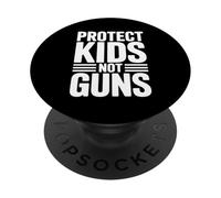 Proteger a los niños, no las armas contra la violencia con armas PopSockets PopGrip Adhesivo