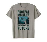 Proteger Fauna Y Naturaleza Futuro Medioambiente Camiseta
