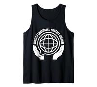 Proteger Las lenguas, Proteger la Cultura Camiseta sin Mangas