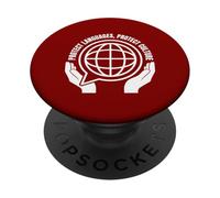 Proteger Las lenguas, Proteger la Cultura PopSockets PopGrip Adhesivo