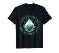 Proteger Nuestro Planeta Tierra Reflexión Naturaleza Conservación Des Camiseta