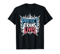 Proteger vidas trans Derechos LGBTQ Abogacía Solidaridad Igual Camiseta