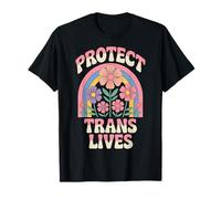 Proteger vidas trans Mujeres trans Transgénero Camiseta