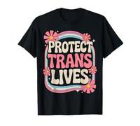 Proteger vidas trans Mujeres trans Transgénero Camiseta