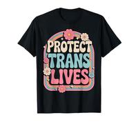 Proteger vidas trans Mujeres trans Transgénero Camiseta