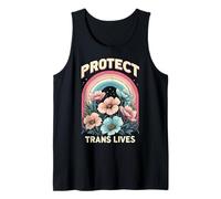 Proteger vidas trans Mujeres trans Transgénero Camiseta sin Mangas