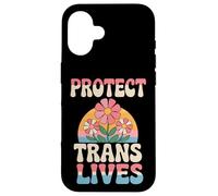 Proteger vidas trans Mujeres trans Transgénero Carcasa para iPhone 16